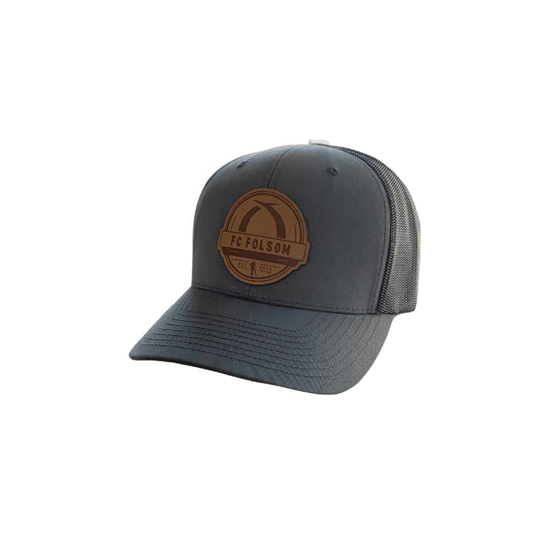 Leather Patch Trucker Hat